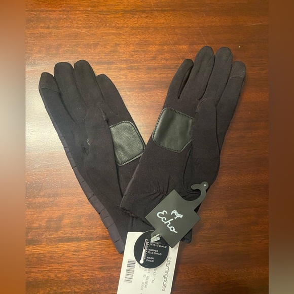 NWT Echo Commuter Quilted Tech Gloves Lightweight Gift Stocking Stuffer - Picture 3 of 5